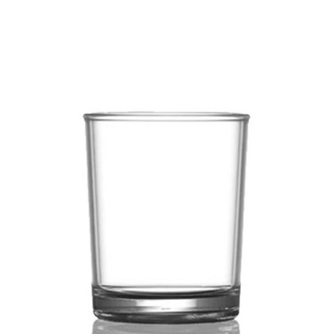 Kunststof Tumbler glas 23 cl. met een transparante kleur en mogelijkheid voor bedrukking gravering